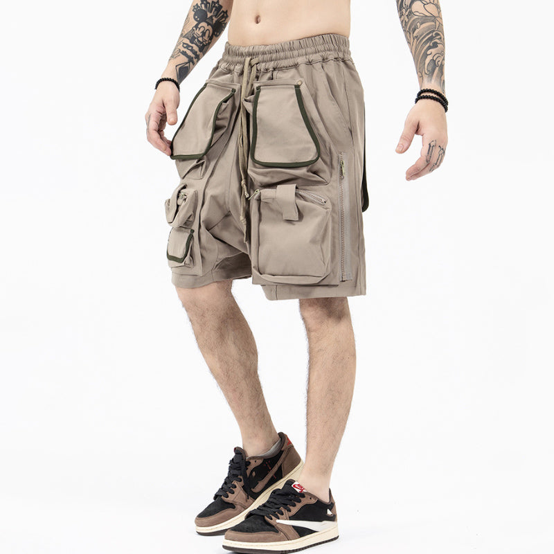 Outdoor Multi-pocket Tooling High Street All-match Sports Men's Shorts