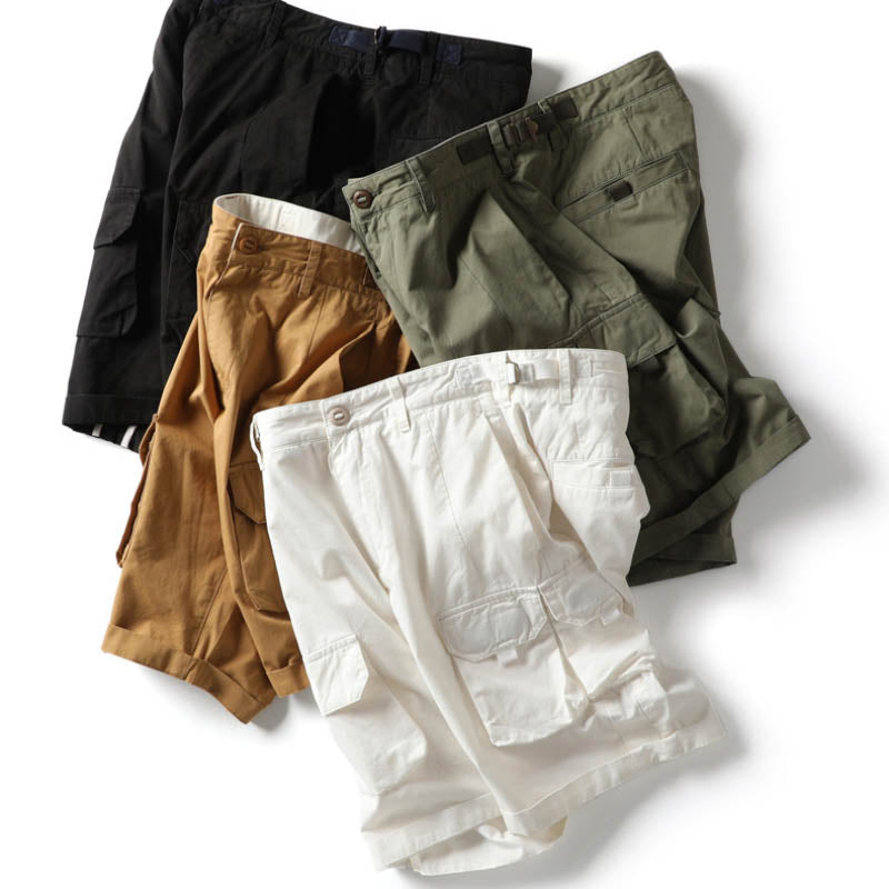 Casual Military Multi-pocket Cotton Men's Shorts
