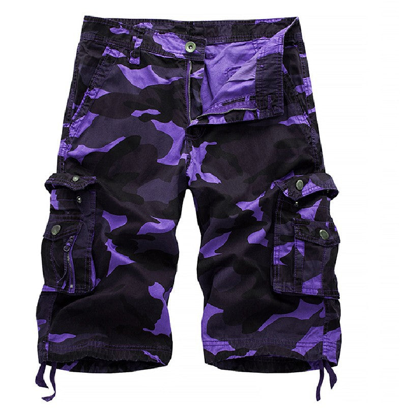 Crestsport Men's outdoor camouflage cargo shorts