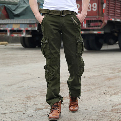 Men's Outdoor Multi-Pocket Cargo Pants - Free Shipping