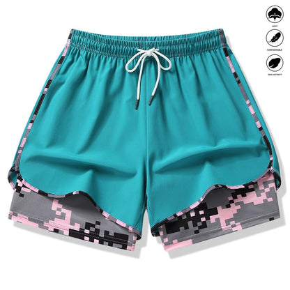 3-pack Women’s Casual Athletic Shorts With Built-in Liner