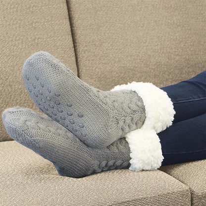 Crest Extra-warm Fleece Indoor Socks