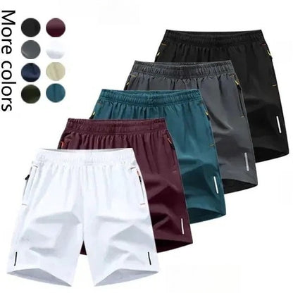Men's Quick-Dry Athletic Shorts Fashionable Versatile Outdoor Casual Shorts