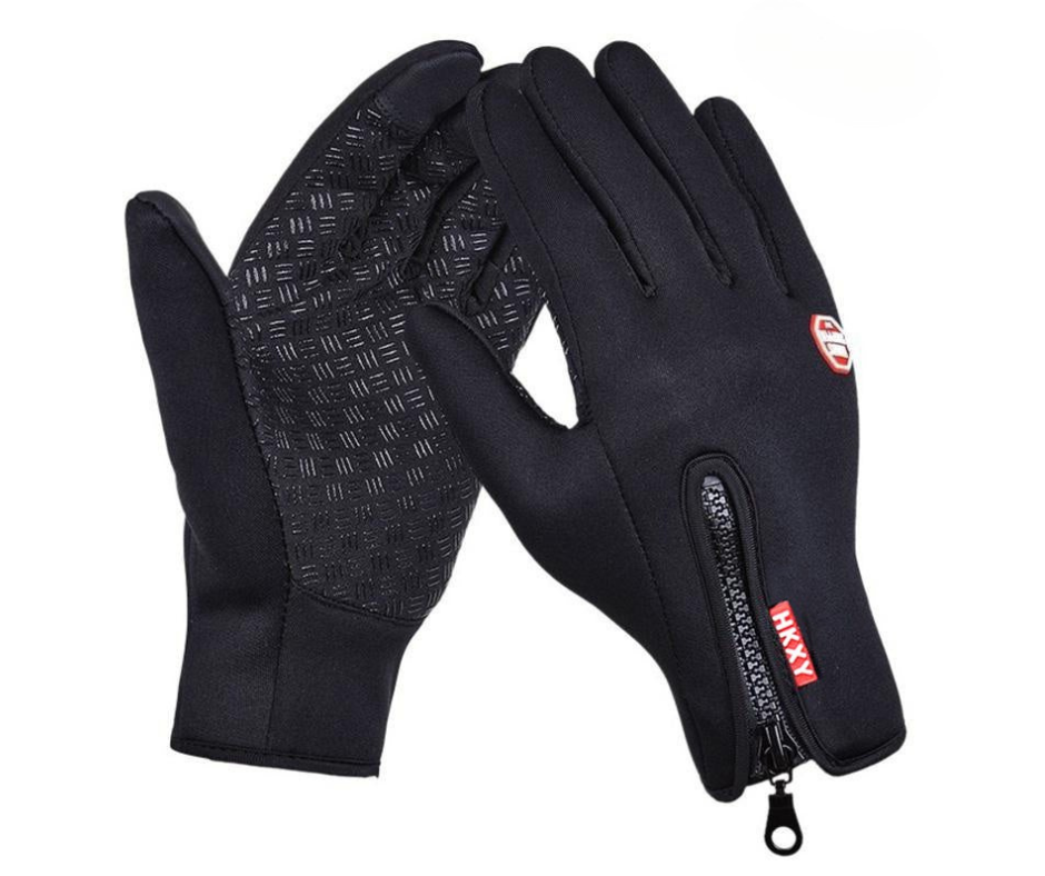 Crestsport™ Outdoor Heated Gloves Windproof and Waterproof with Plus Velvet