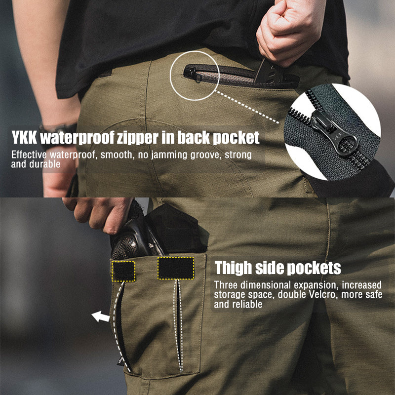 Men's Waterproof Tactical Cargo Pants – Ripstop Urban Outdoor Gear