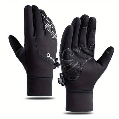 Crestsport™ Waterproof Warm Touch Screen Gloves For Running Cycling Driving Skiing
