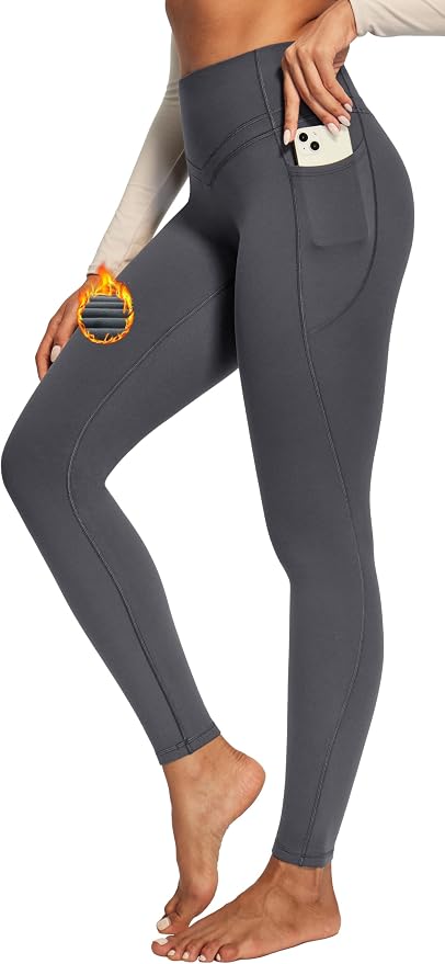 Women's High Waisted Compression Leggings with Tummy Control