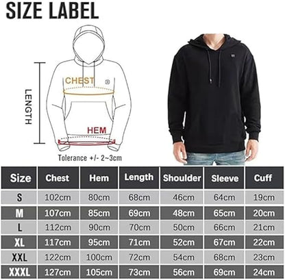 Crestsport™ LAST DAY 50% OFF - 🎁 Unisex Heated Hoodie（Free Shipping）