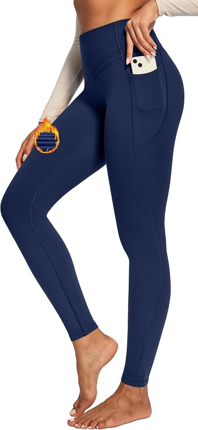Women's High Waisted Compression Leggings with Tummy Control