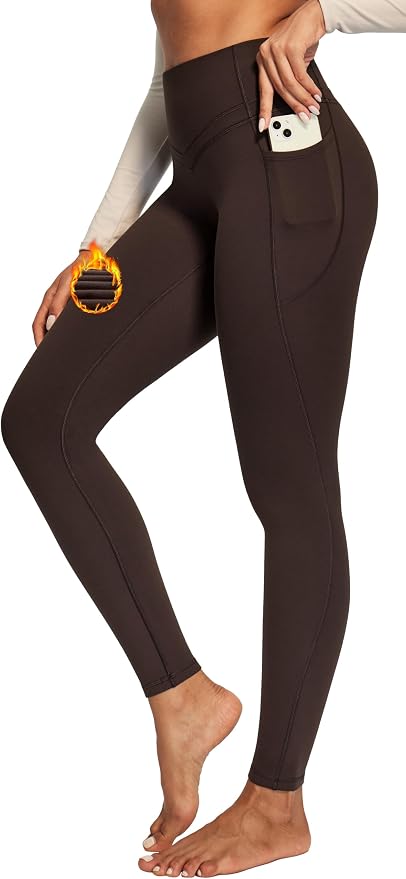 Women's High Waisted Compression Leggings with Tummy Control