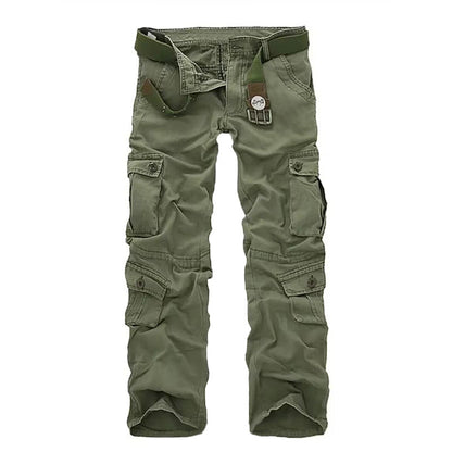 Crestsport Camo Cargo Tactical Pants, Multi-Pocket Outdoor Essentials