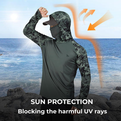All-in-One Hooded Face Mask — Ultimate 360° Sun Protection for Outdoor Activities