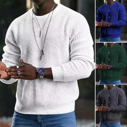 ✨The 2026 collection with 50% off 🎁Men’s crew-neck jumpers – soft, relaxed jumpers, classic long-sleeved jumpers with ribbed hems