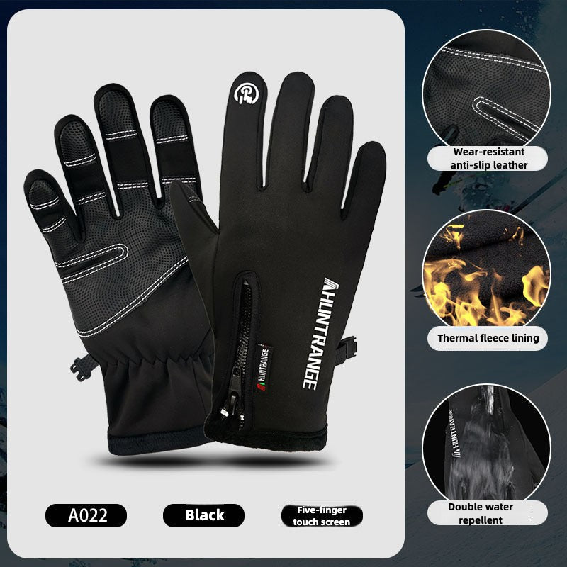 Crestsport™ Outdoor Heated Gloves Windproof and Waterproof