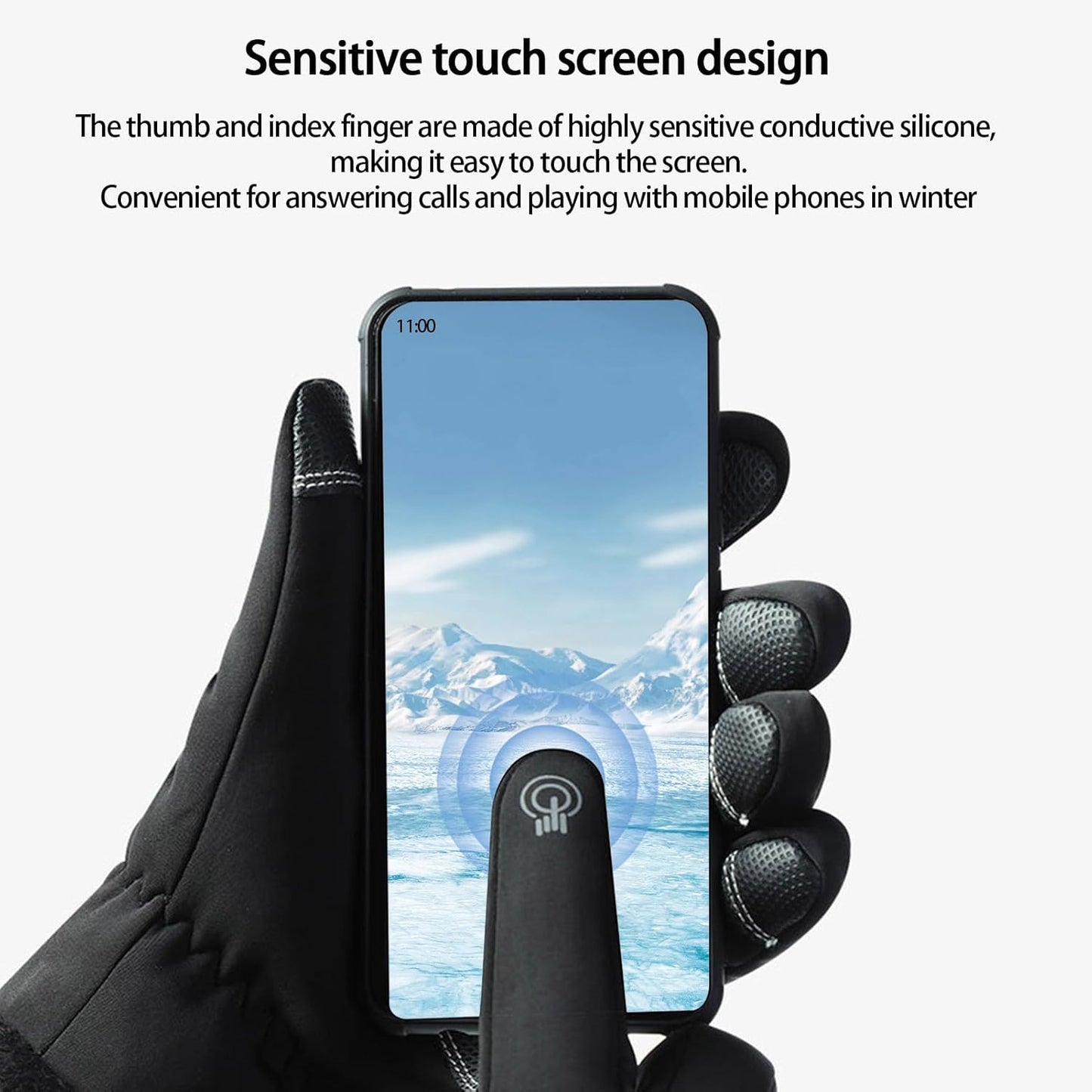 Crestsport™ Winter USB Heated Warm Gloves