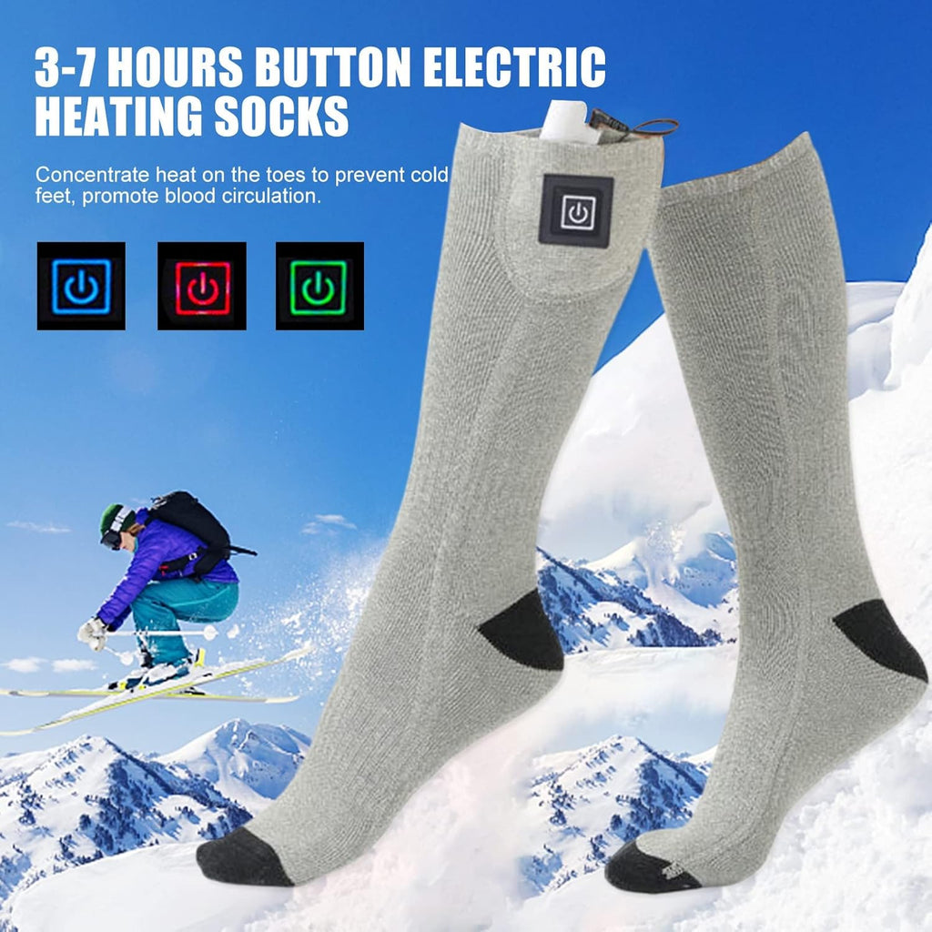 Heated Socks with Adjustable Temperature