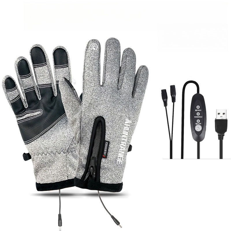 Crestsport™ Outdoor Heated Gloves Windproof and Waterproof