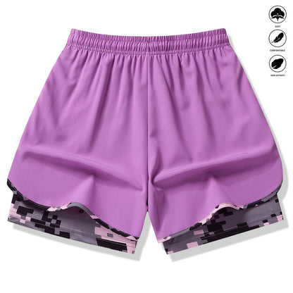 3-pack Women’s Casual Athletic Shorts With Built-in Liner