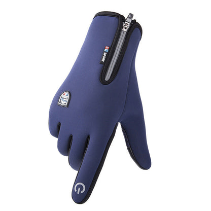 Crestsport™ Outdoor Heated Gloves Windproof and Waterproof with Plus Velvet