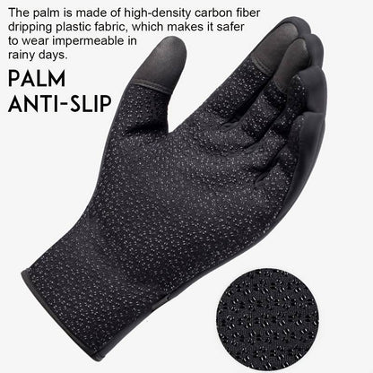 Crestsport™ Outdoor Heated Gloves Windproof and Waterproof with Plus Velvet