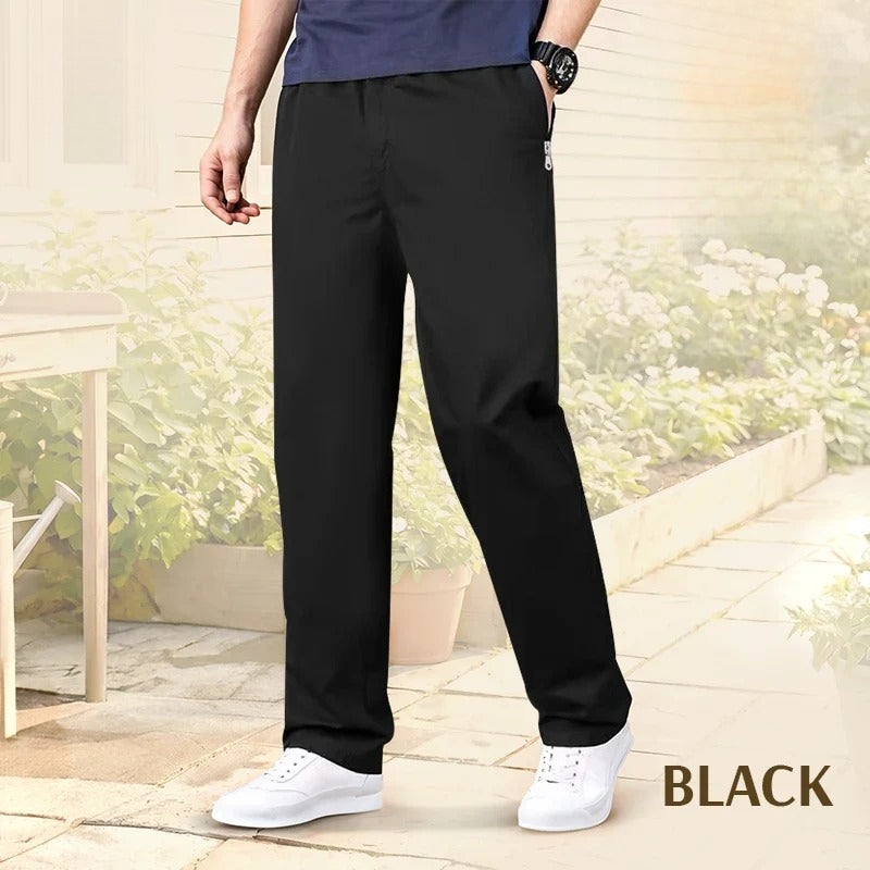 EaseTactic - Flex Fit Zipper-Pocket Durable Pants