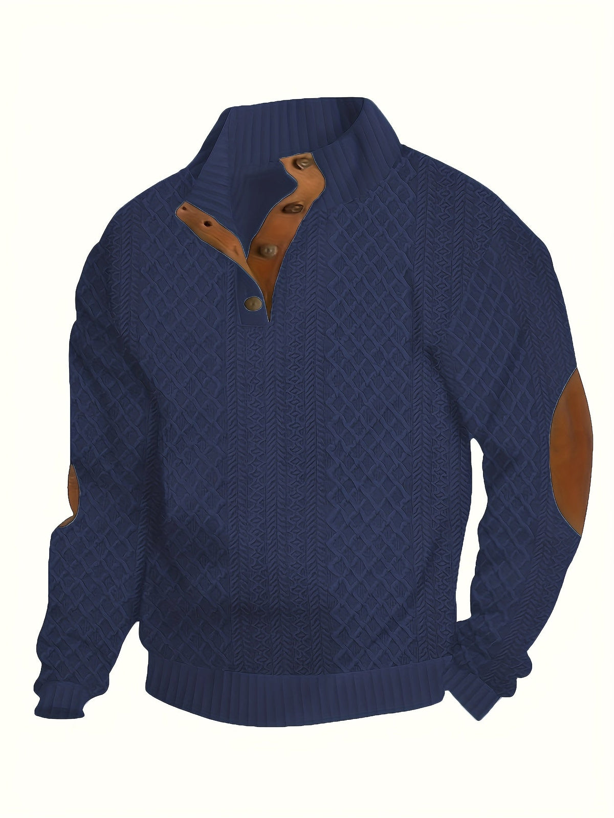 Men’s Stand Collar Casual Shirt – Modern Outdoor Style
