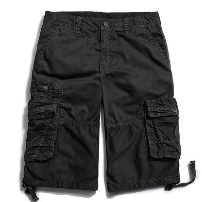 Men's Causal Outdoor Multi Pockets Cotton Men Shorts
