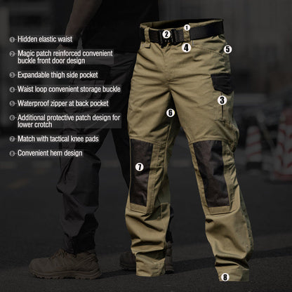 Men's Waterproof Tactical Cargo Pants – Ripstop Urban Outdoor Gear