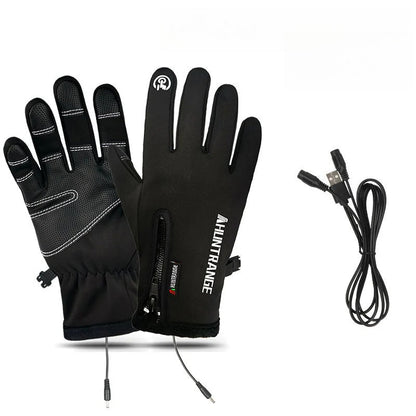 Crestsport™ Outdoor Heated Gloves Windproof and Waterproof