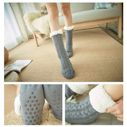 Crest Extra-warm Fleece Indoor Socks