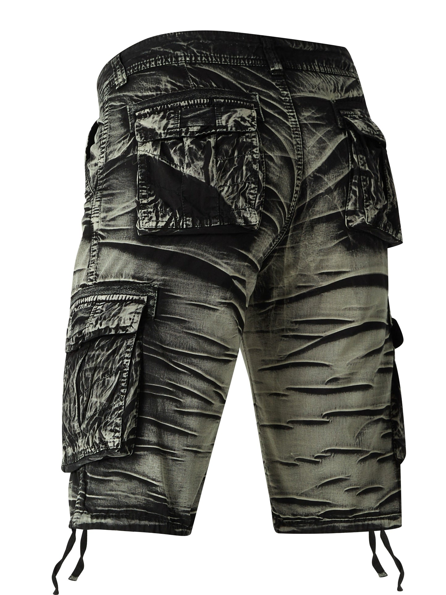 Crestsport Camo Pattern Cotton Cargo Shorts