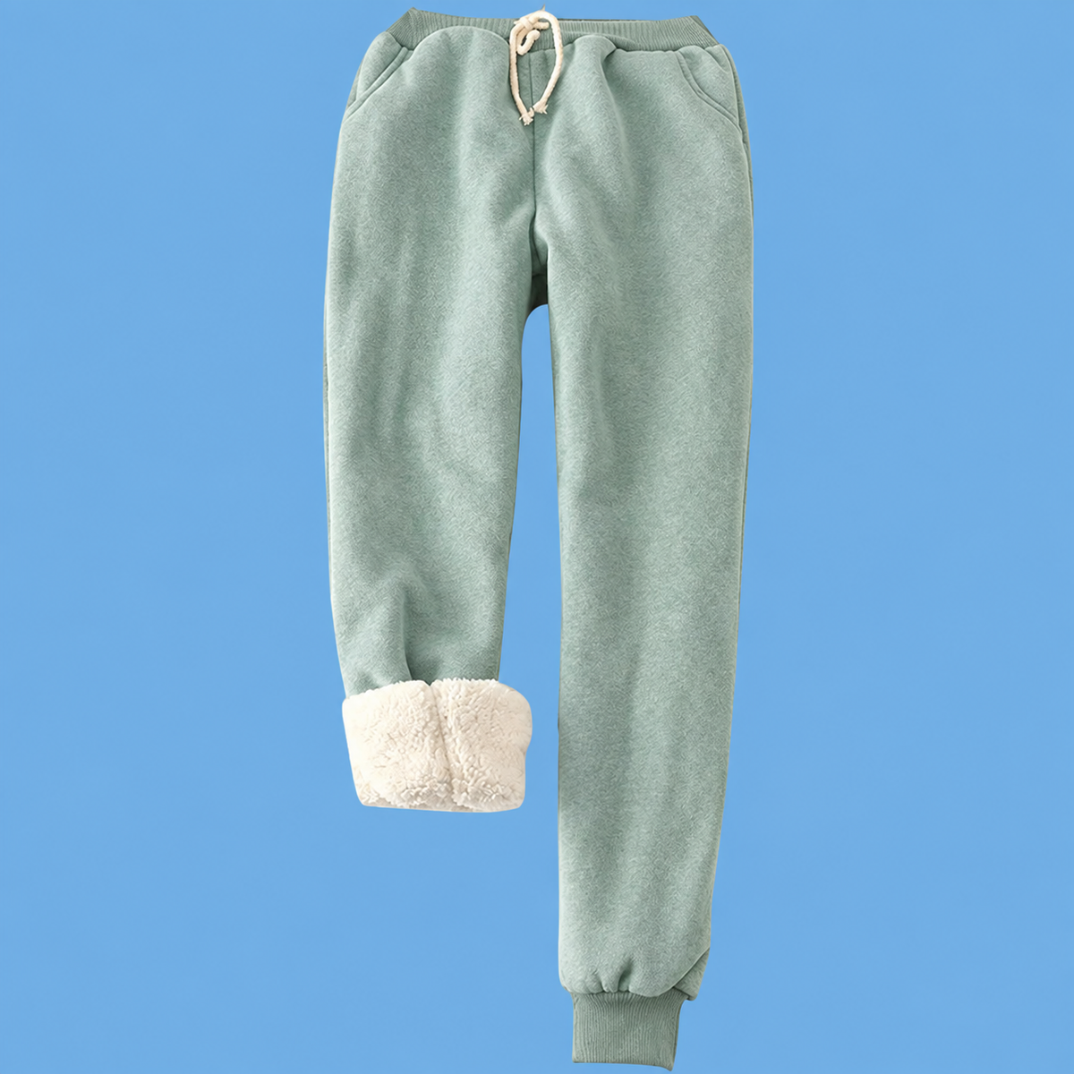 Thermal Sherpa Fleece-Lined Jogger Pants