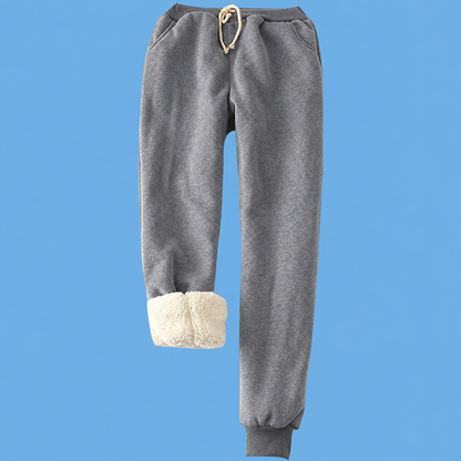 Thermal Sherpa Fleece-Lined Jogger Pants