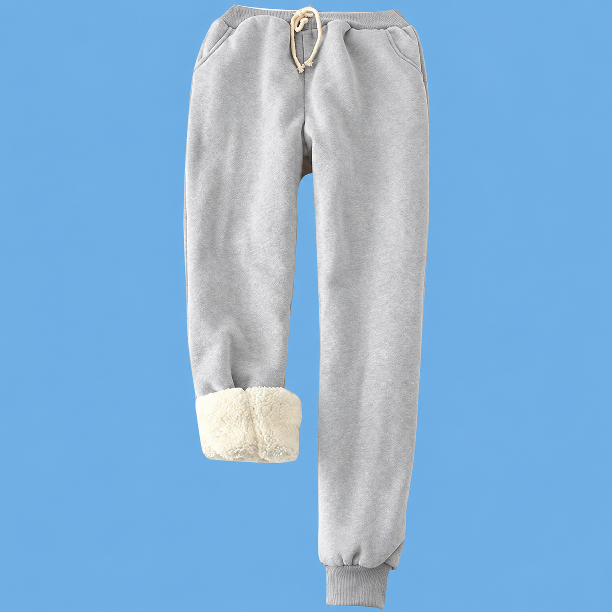 Thermal Sherpa Fleece-Lined Jogger Pants