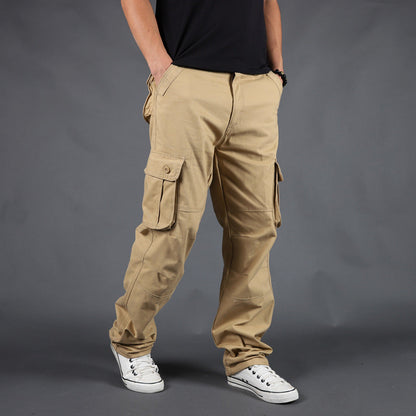Men's Multi-Pocket Loose Cargo Pants