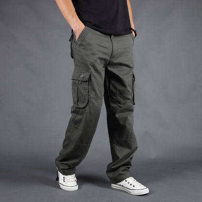 Men's Multi-Pocket Loose Cargo Pants
