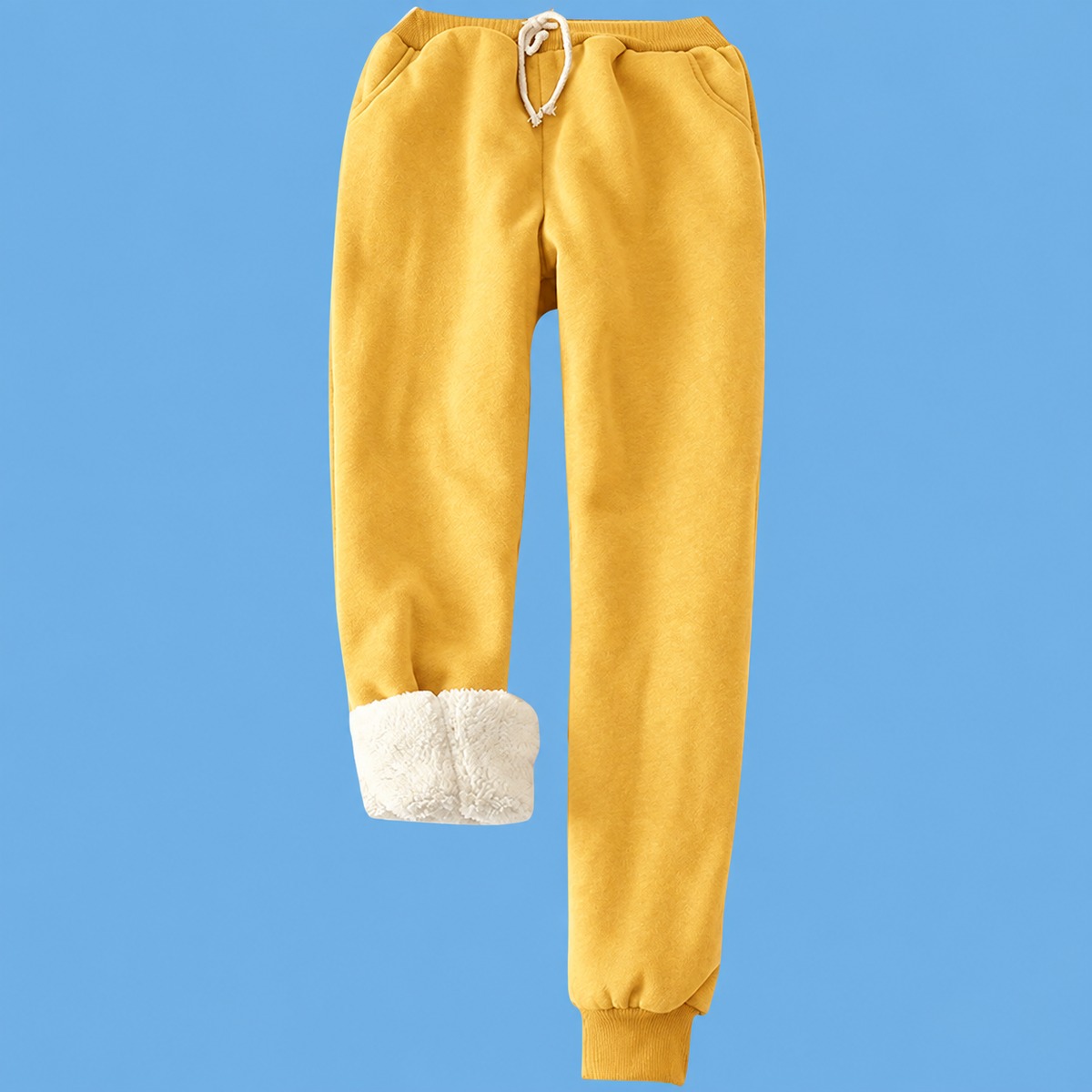 Thermal Sherpa Fleece-Lined Jogger Pants