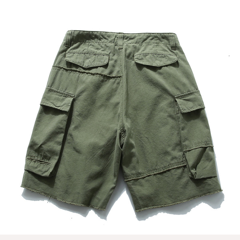 Men's Cotton Elastic Waist Fashion Shorts