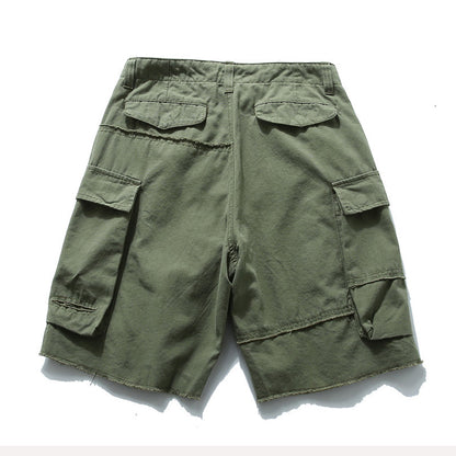 Men's Cotton Elastic Waist Fashion Shorts