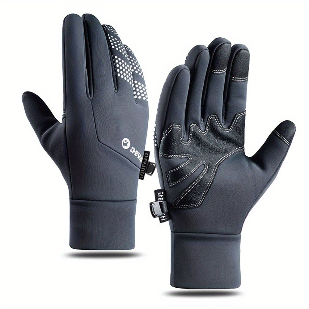 Crestsport™ Waterproof Warm Touch Screen Gloves For Running Cycling Driving Skiing