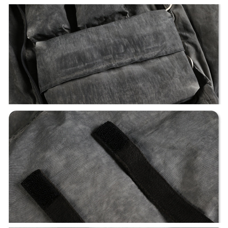 Retro Tide High Arcade Multi-pocket Casual Men's Shorts