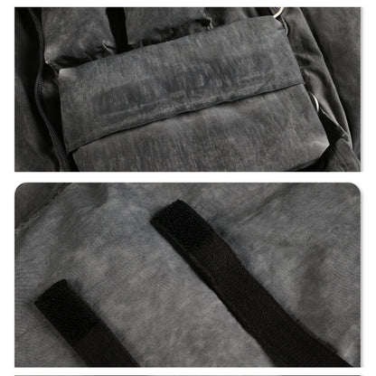 Retro Tide High Arcade Multi-pocket Casual Men's Shorts