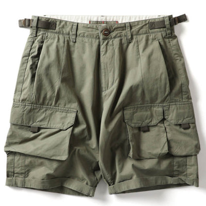 Casual Military Multi-pocket Cotton Men's Shorts
