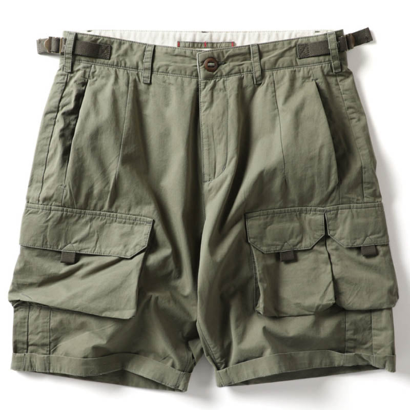 Casual Military Multi-pocket Cotton Men's Shorts