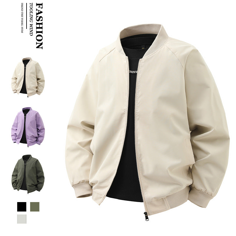 Men's Classic Bomber Jacket