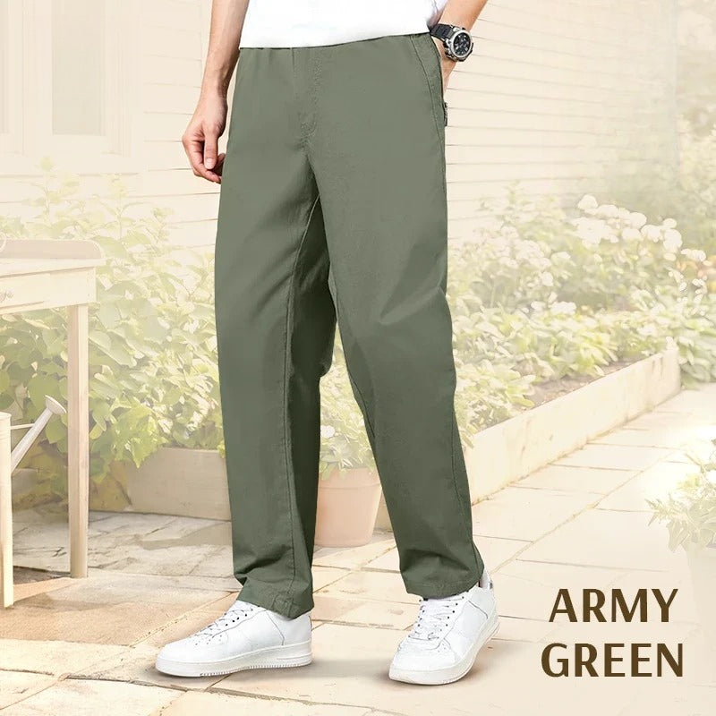 EaseTactic - Flex Fit Zipper-Pocket Durable Pants