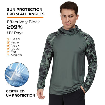All-in-One Hooded Face Mask — Ultimate 360° Sun Protection for Outdoor Activities