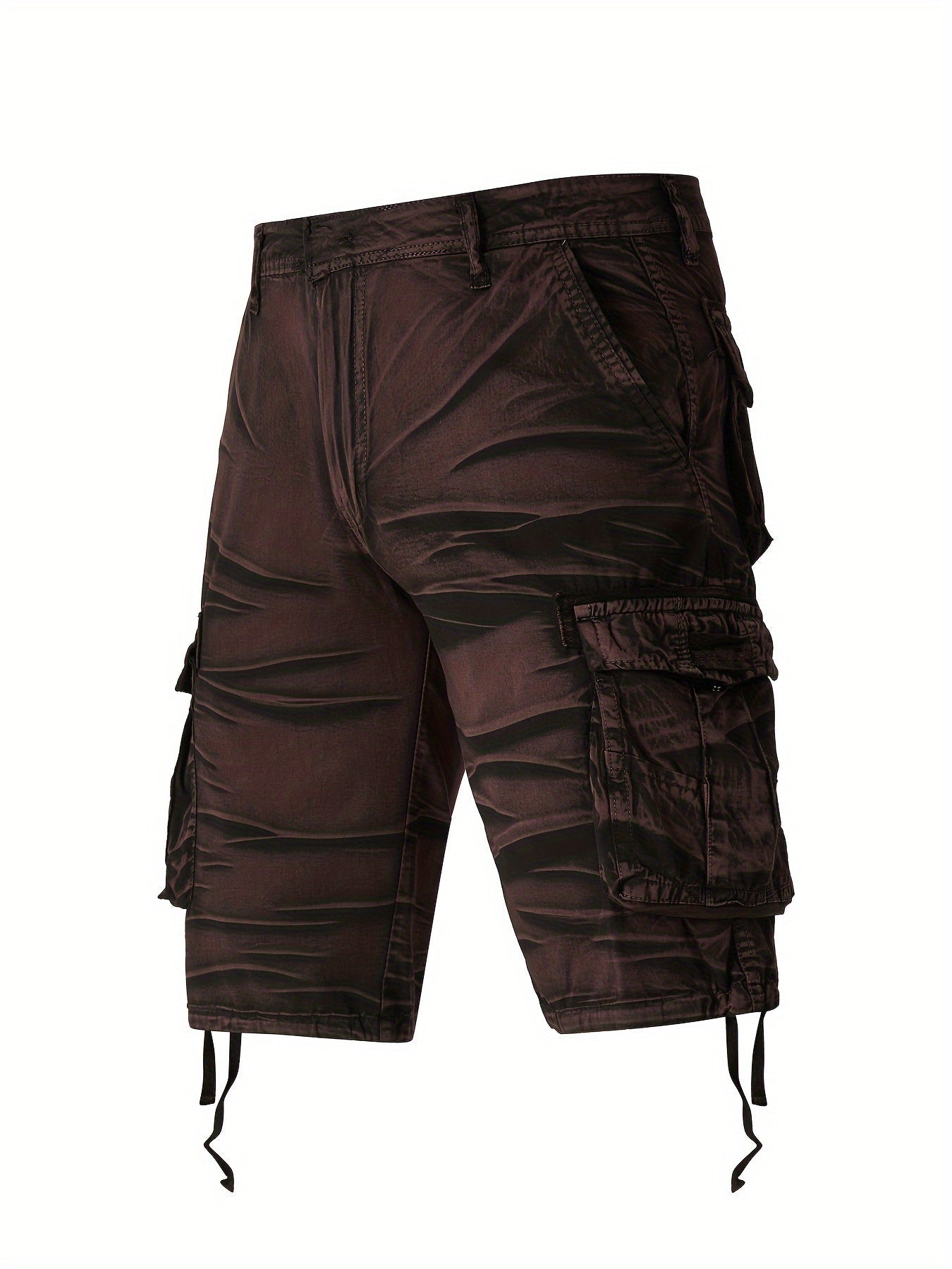 Crestsport Camo Pattern Cotton Cargo Shorts