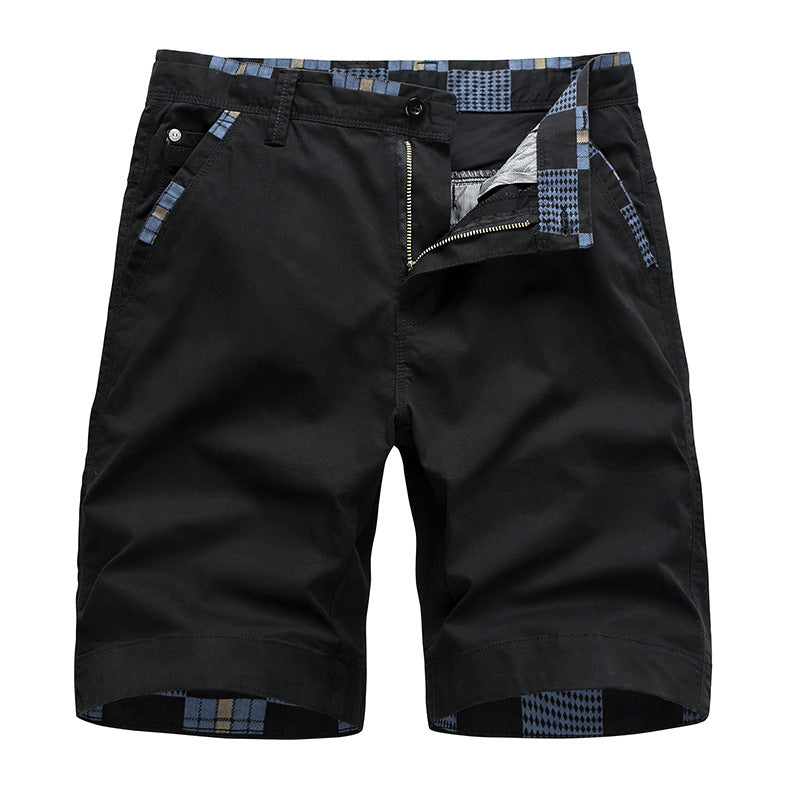 Loose Solid Color High-quality Men's Shorts
