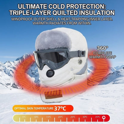Full-Face Thermal Winter Hat – Windproof & Warm